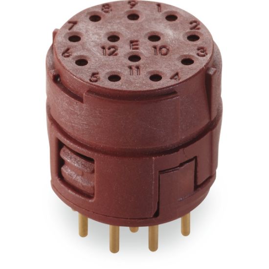 Slika EPIC® SIGNAL M23 Inserts 12 pole PCB-soldering