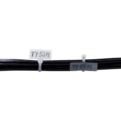 Slika TY-RAP® Cable ties with steel nose with labelling area