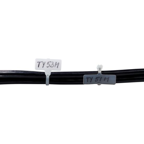 Slika TY-RAP® Cable ties with steel nose with labelling area